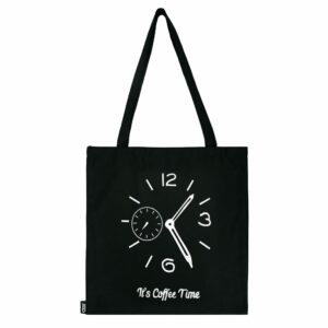 Sahib® Twill Tote Bag - It's Coffee Time