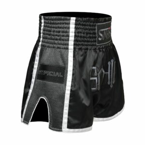 Sahib® Artificial Series Muay Thai Shorts - Black/Gray