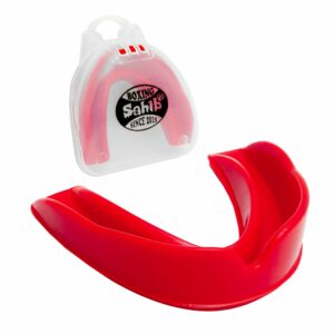 Sahib® Single Layer Mouth Guard Gum Shield – Professional Mouth Guard - Red