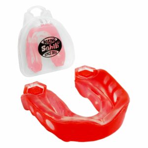 Sahib® Shock Doctor Unisex Gel Max Mouthguard - Youth (Red/Clear)