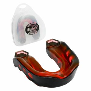 Sahib® Shock Doctor Unisex Gel Max Mouthguard - Youth (Red/Black)