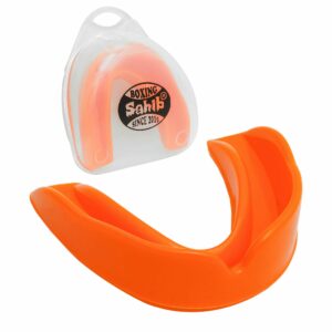 Sahib® Single Layer Mouth Guard Gum Shield – Professional Mouth Guard - Orange