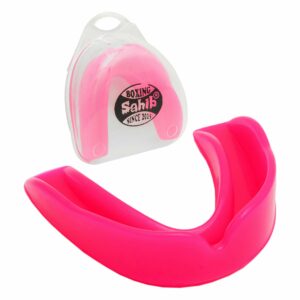 Sahib® Single Layer Mouth Guard Gum Shield – Professional Mouth Guard - Pink