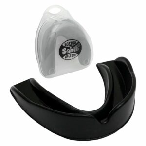 Sahib® Single Layer Mouth Guard Gum Shield – Professional Mouth Guard - Black