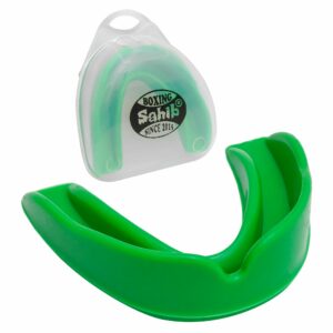 Sahib® Single Layer Mouth Guard Gum Shield – Professional Mouth Guard - Green