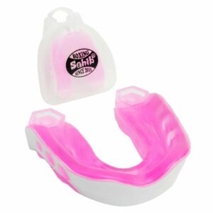 Sahib® Shock Doctor Unisex Gel Max Mouthguard - Youth (White/Blush)