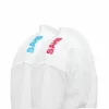 Strong professional stitching on trouser cuffs for karate training