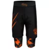 Sahib® Knuckles Hybrid MMA shorts front view – 2‑in‑1 board shorts with inner compression leggings for MMA, BJJ, CrossFit, swim, and gym