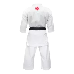 Durable 8-row stitching on Sahib Sakura Red Label karate gi sleeves