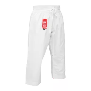 Elastic waistband and drawstring on Sahib Sakura Red Label karate trousers