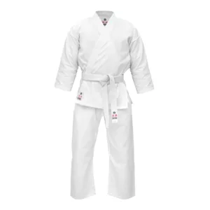 Student Karate Gi Front View – Sahib Martial Arts Uniform for Training and Competition