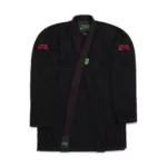 Sahib UAE Series V2 Black Kimono with Red Contrast – Front View